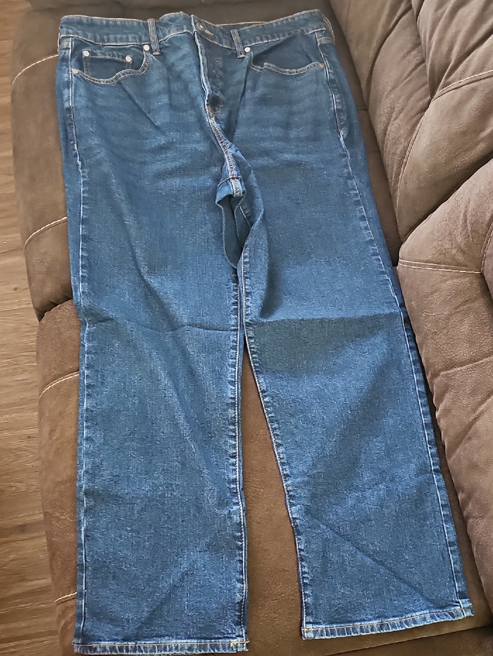 Lovesick Relaxed Men's Jeans in Blue Denim